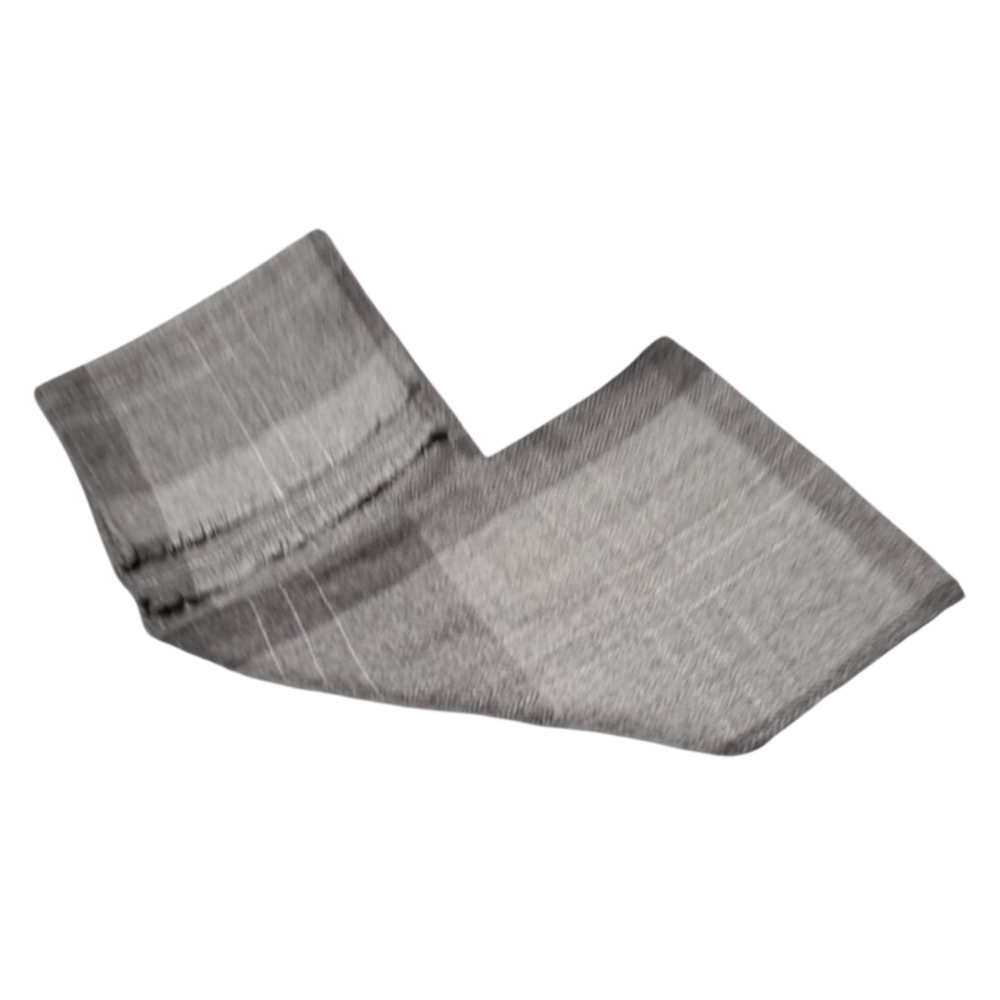 Gray Men's Soft Scarf. 54" x 7.75"